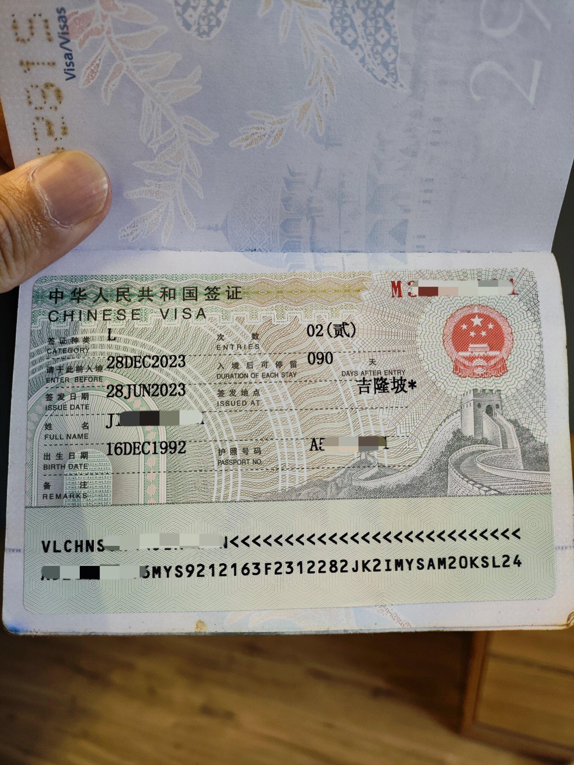 Complete Guide to Chinese Visa Types for Tourists