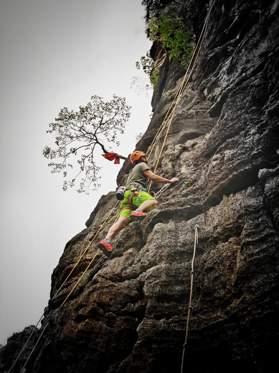 Rock Climbing in Yangshuo